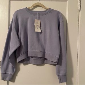 Zara Crop Sweatshirt